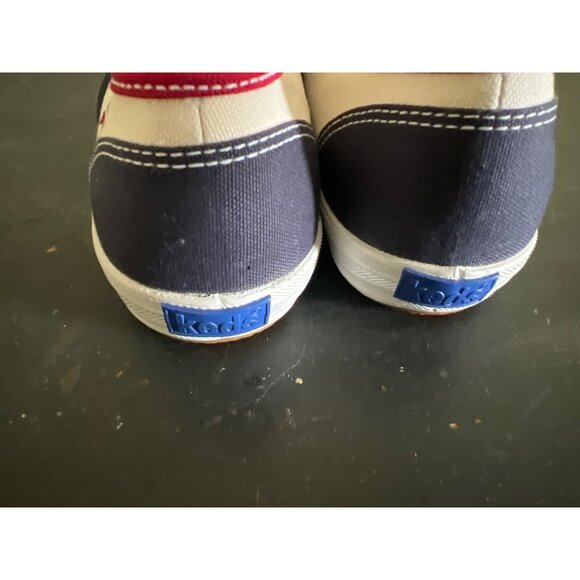 Keds Original Womesn Patrotic Sneakers 7.5 Champion American Flag Stars Canvas - Picture 6 of 8